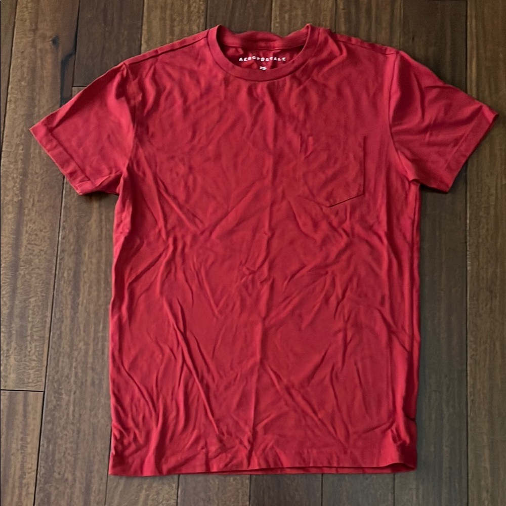 Aeropostale Red Short Sleeve Tee